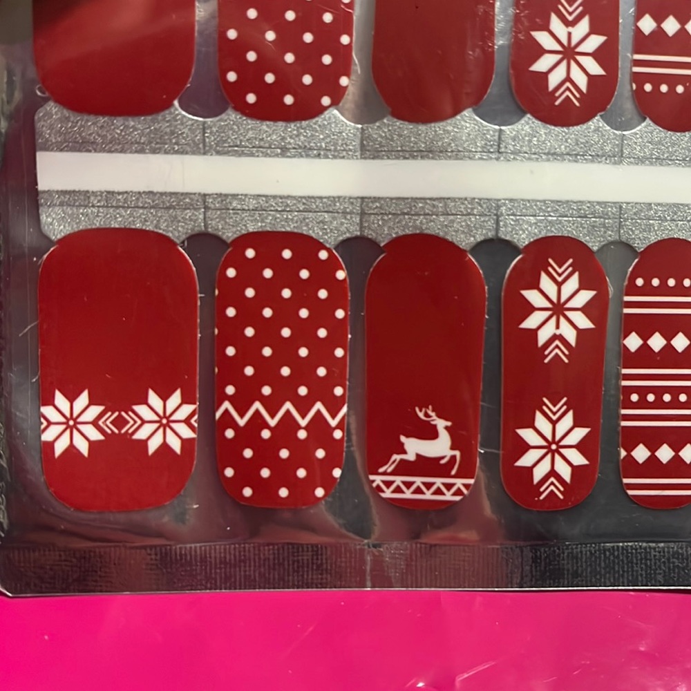 Christmas nails polish strips🎄 NEW